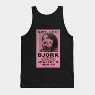 Bjork concert panflet Tank Top